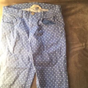 blue poke-a-dot h&m jeans